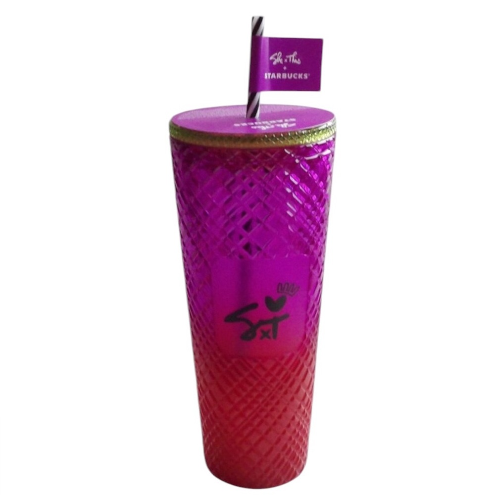 NWT Starbucks X Shae Anthony 2024 Gemstone Jewel Gradient Ombré Venti Tumbler - Picture 10 of 16